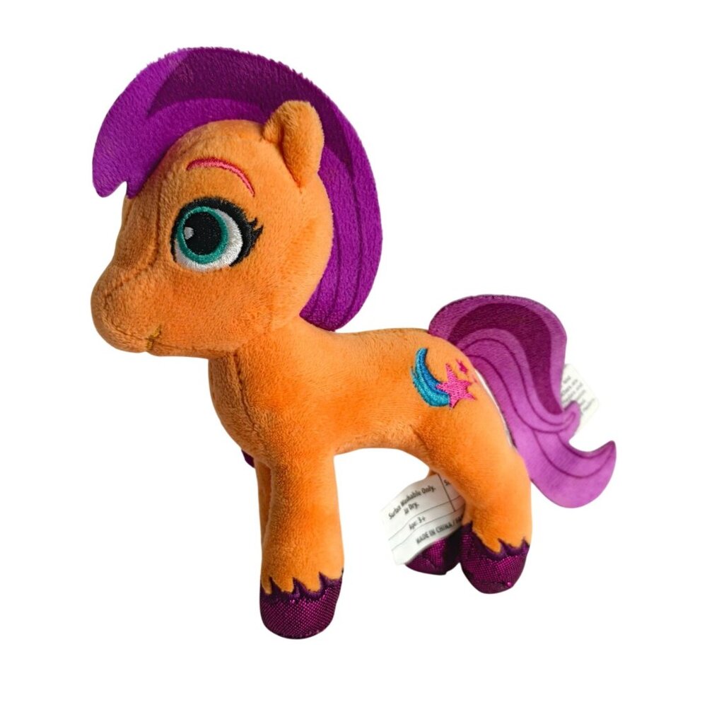 My Little Pony Sunny Starscout 7" MLP Orange Purple Plush Toy 2021 Licensed